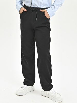 5026 Брюки д/м трик. (черный весь размерный ряд)