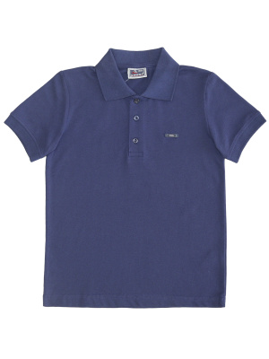 1035 Поло д/м к.р. (темно-синий весь размерный ряд)