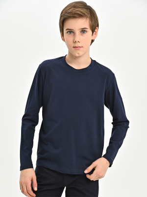 4432 Лонгслив (темно-синий весь размерный ряд)
