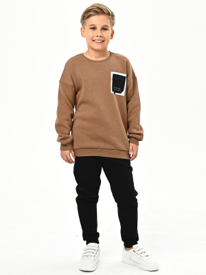 3417 Костюм утепл. д/м (бежевый 140)