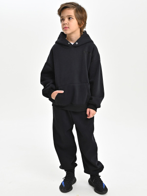 5023-Ch Костюм утепленный д/м (черный весь размерный ряд)