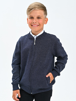 2642 Жакет д/м (синий весь размерный ряд)