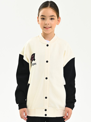 10491 Толстовка утепл. д/д (кремовый весь размерный ряд)