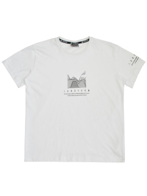 2186 Футболка д/м (белый весь размерный ряд)