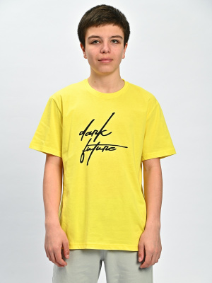 2184 Футболка д/м (желтый весь размерный ряд)
