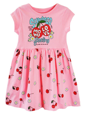 18600 Платье д/д (розовый весь размерный ряд)