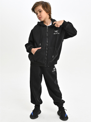 5005-Ch Костюм утепленный д/м (черный 130)