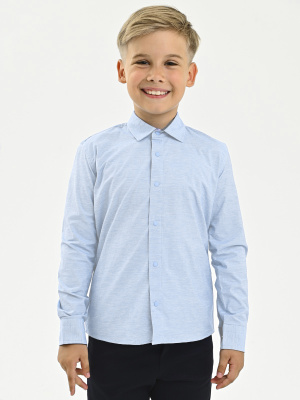 2684 Рубашка дл.р. д/м (светло-голубой весь размерный ряд)