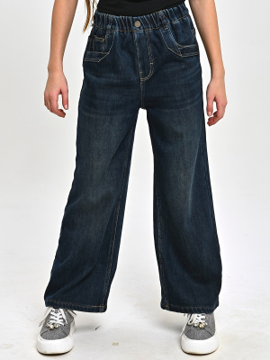 T9016-Ch Джинсы утепленные д/д (синий весь размерный ряд)