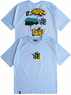 3063 Футболка д/м (голубой 134)