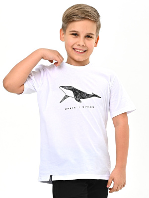 3026 Футболка д/м (белый весь размерный ряд)