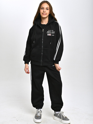 5057-Ch Костюм утепленный д/д (черный весь размерный ряд)