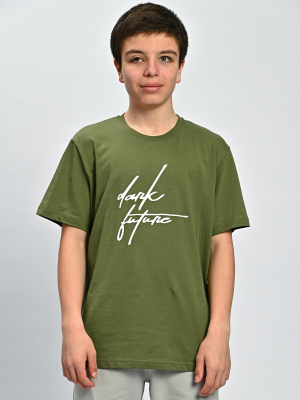 2183 Футболка д/м (хаки весь размерный ряд)