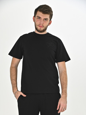 C-0016 Футболка мужская (черный весь размерный ряд)