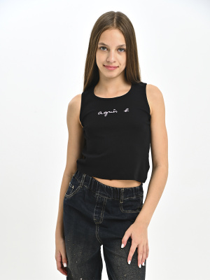 10556 Топ д/д (черный весь размерный ряд)