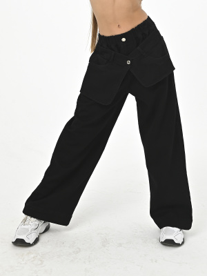 C25622-Ch Джинсы д/д (черный весь размерный ряд)