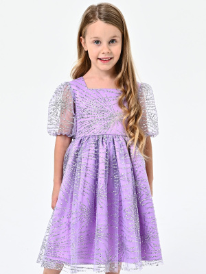 2377KG Платье д/д (сиреневый 30)