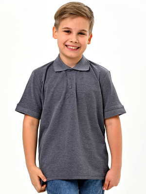 2285 Поло к.р. д/м (антрацит весь размерный ряд)