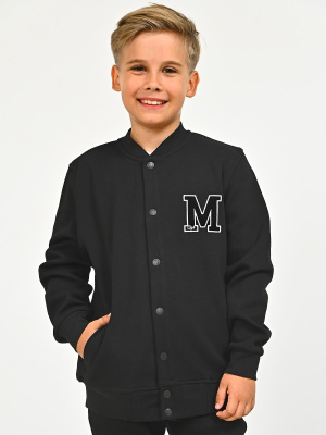 2831 Жакет утепл. д/м (черный размер 116)