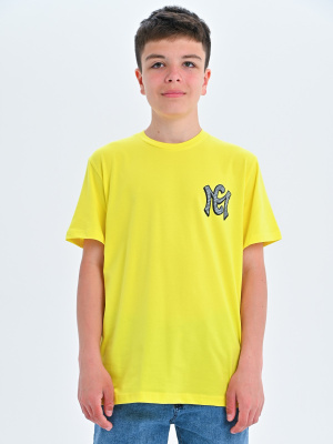 2308 Футболка д/м (желтый весь размерный ряд)