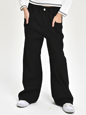 95206-Ch Джинсы д/д (черный весь размерный ряд)