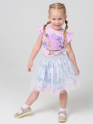 2995 Костюм д/д (сиреневый размер 104)