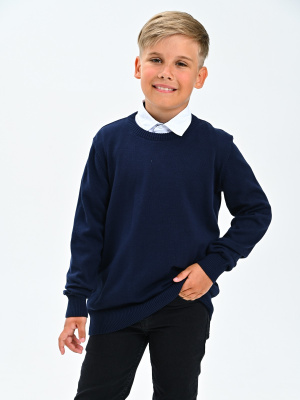 2482 Джемпер д/м (темно-синий весь размерный ряд)