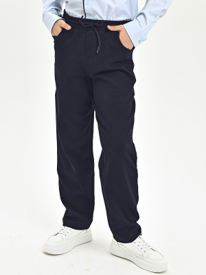 5026 Брюки д/м трик. (темно-синий весь размерный ряд)