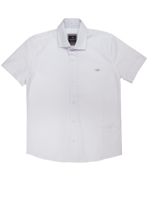 4108 Рубашка к.р. д/м (белый весь размерный ряд)