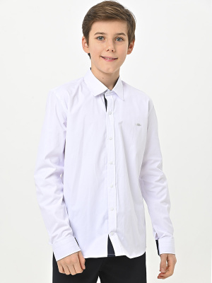 4777 Рубашка дл.р. д/м (белый весь размерный ряд)