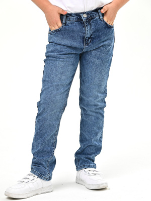 2-1259 Джинсы д/м (синий весь размерный ряд)