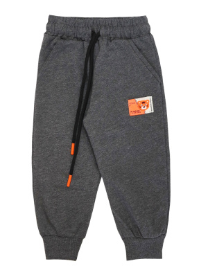 4313-B Брюки спорт д/м (антрацит 86)