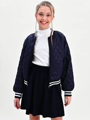 2306_KG Бомбер д/д (2306_KG-синий-36)