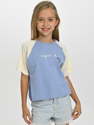 10564 Футболка д/д (голубой весь размерный ряд)