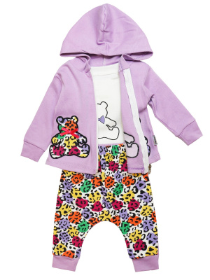 23382 Комплект д/д (сиреневый весь размерный ряд)