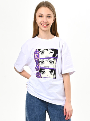 10521 Футболка д/д (белый весь размерный ряд)