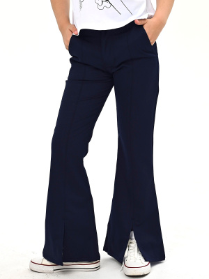 30584 Брюки д/д (т.синий 164)