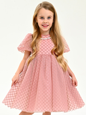 2381KG Платье д/д (розовый весь размерный ряд)