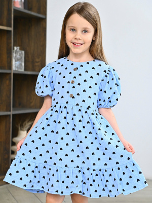 2407KG-1 Платье (голубой 32(122))