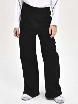 5060-Ch Джинсы д/д (черный весь размерный ряд)