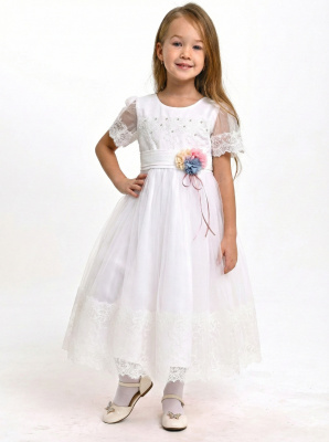 23135-Ch Платье д/д (белый 116)