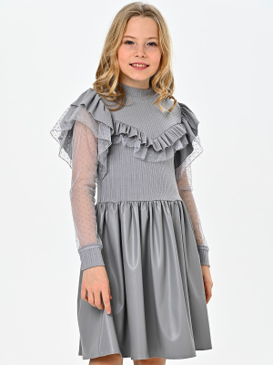 2368KG Платье д/д (серый 36)