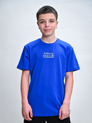 2311 Футболка д/м (индиго весь размерный ряд)