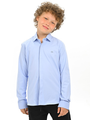 4234 Рубашка дл.р. д/м (голубой весь размерный ряд)