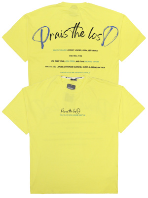 3141 Футболка д/м оверсайз (желтый весь размерный ряд)
