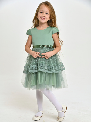 9390 Платье д/д (зеленый весь размерный ряд)