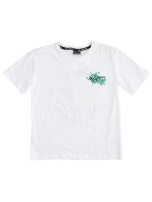 2287 Футболка д/м (белый весь размерный ряд)