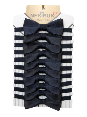 1060 Бабочки д/м (10шт) (темно-синий 86-122)