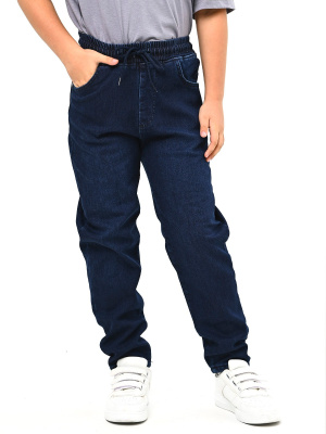 3-1154 Джинсы утепл. д/м (синий 158)