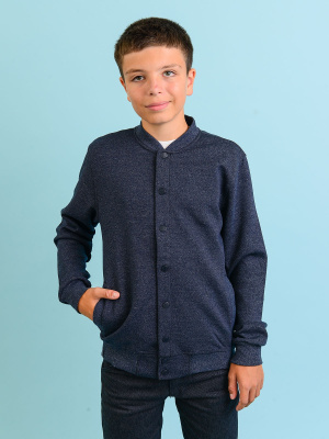 2639 Жакет д/м (темно-синий,серый весь размерный ряд)